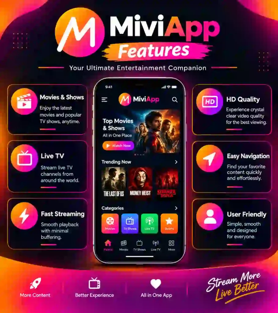 MiviApp Features
